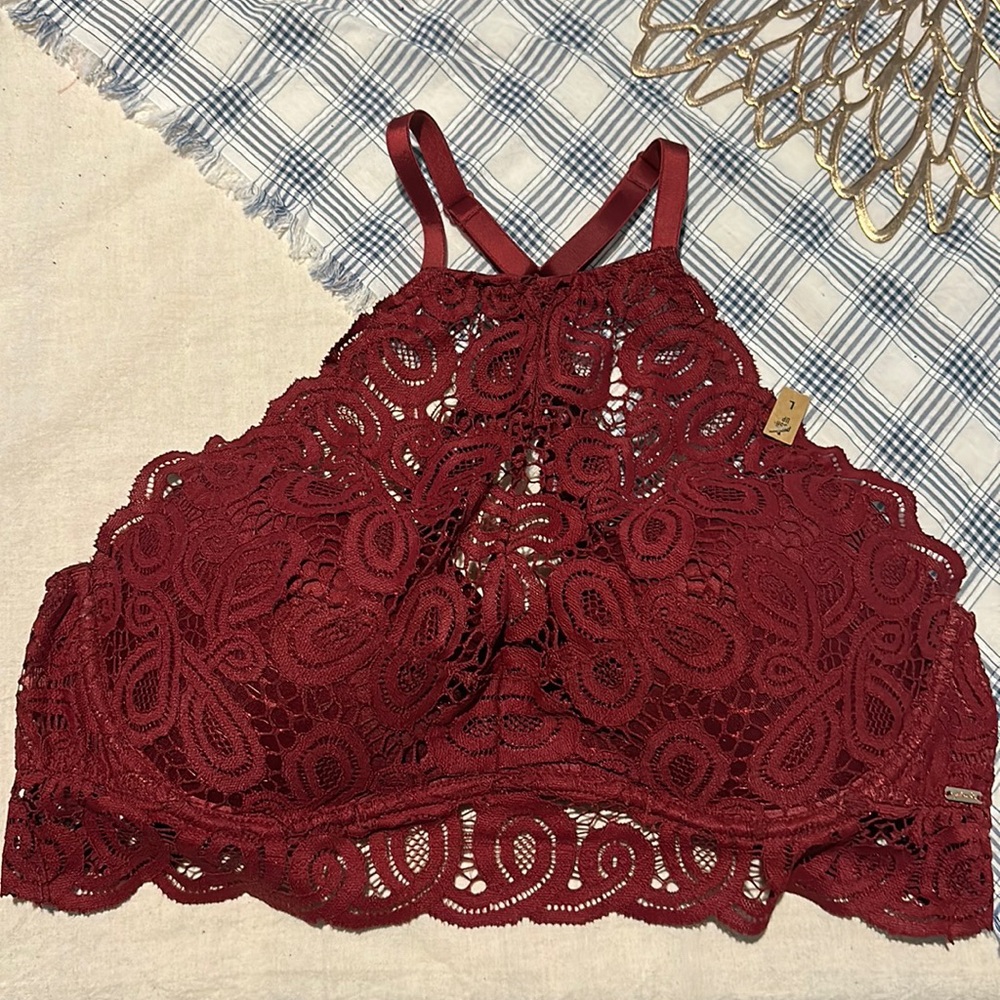 NWT Pink padded bralette